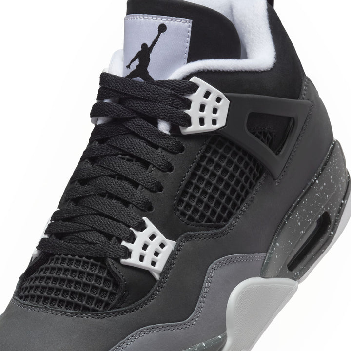 AIR JORDAN 4 RETRO FQ8138-002 "FEAR" - BLACK/WHITE-ANTHRACITE-BLACK