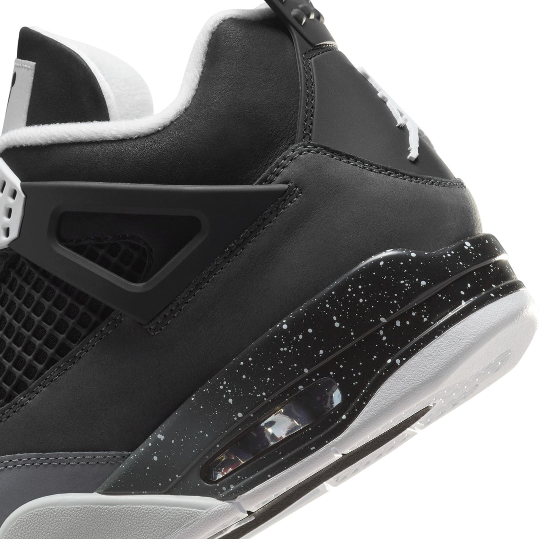 AIR JORDAN 4 RETRO FQ8138-002 "FEAR" - BLACK/WHITE-ANTHRACITE-BLACK