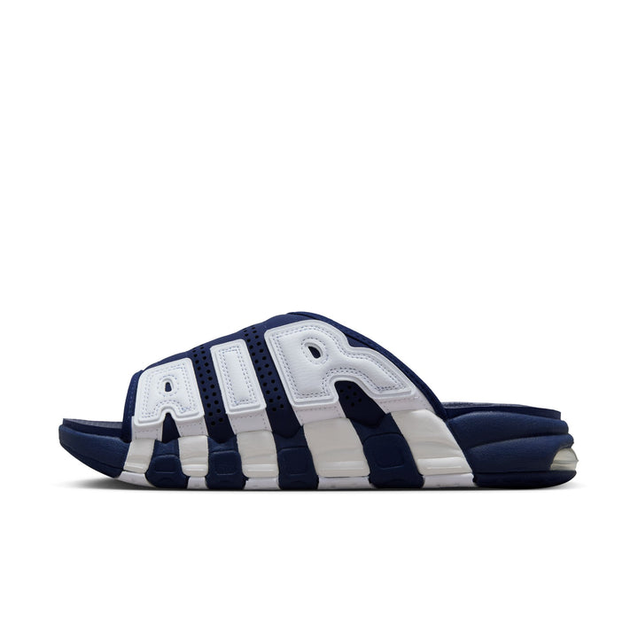 NIKE AIR MORE UPTEMPO SLIDE NA FQ8700-400 - NAVY/WHITE