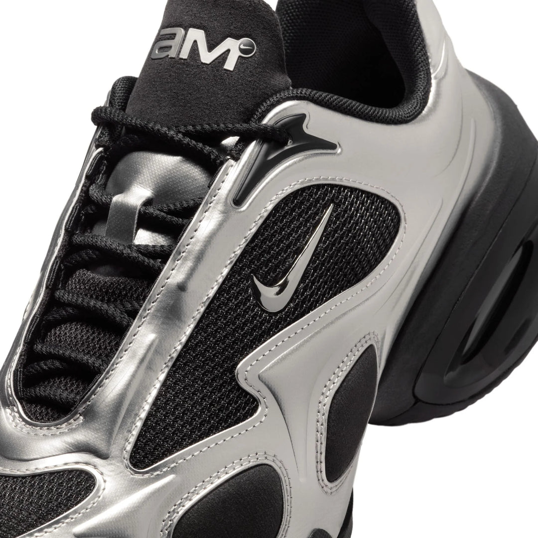 NIKE AIR MAX MUSE FV1920-001 "BLACK/METALLIC SILVER" - BLACK/METALLIC SILVER/BLACK