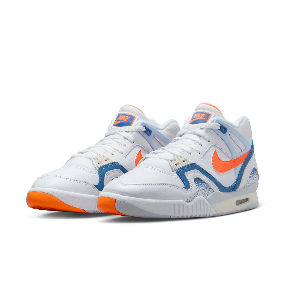 NIKE AIR TECH CHALLENGE II QS FZ9033-101 "STONE BLUE" - SAIL/TART/STONE BLUE/FOOTBALL GREY/PURE PLATINUM/COCONUT MILK