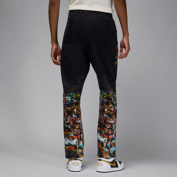 AIR JORDAN PRINTED TWILL PANTS -