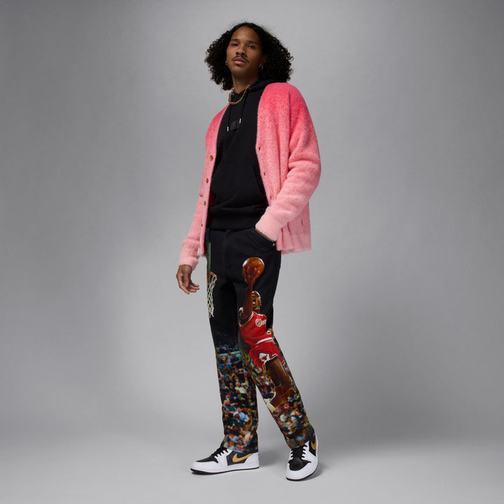 AIR JORDAN PRINTED TWILL PANTS -