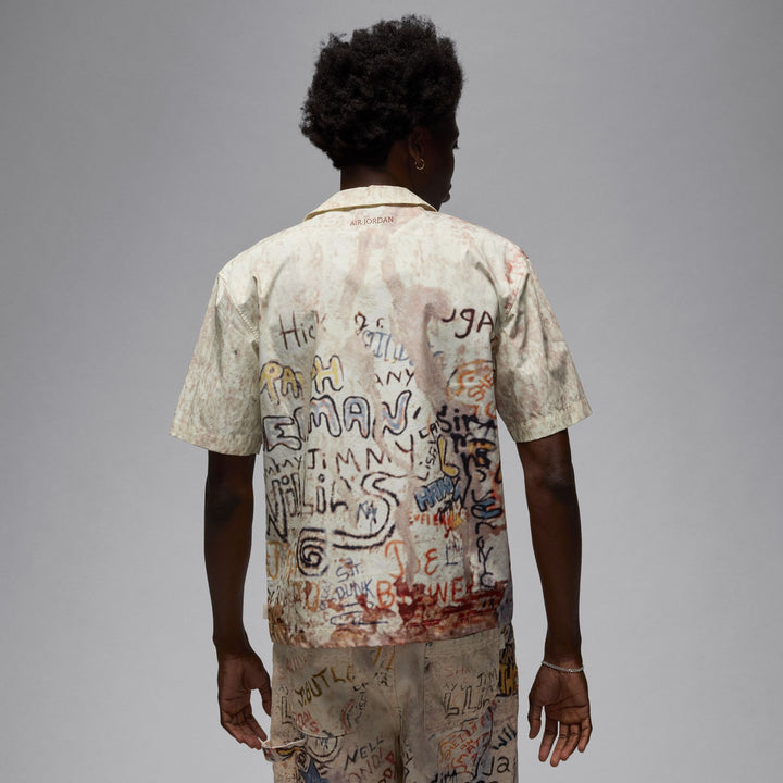 AIR JORDAN CAMP SHIRT HF9347-133 "SAIL"