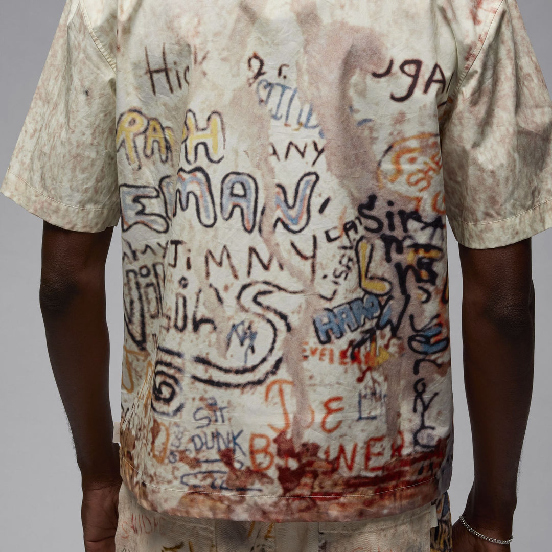 AIR JORDAN CAMP SHIRT HF9347-133 "SAIL"