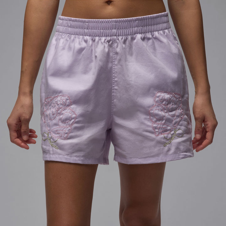WOMENS JORDAN WOVEN SHORT ROSE - ROSE