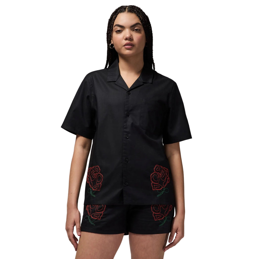 WOMEN JORDAN SHORT SLEEVE TOP HJ0096-010 - BLACK – Dipt® Kicks