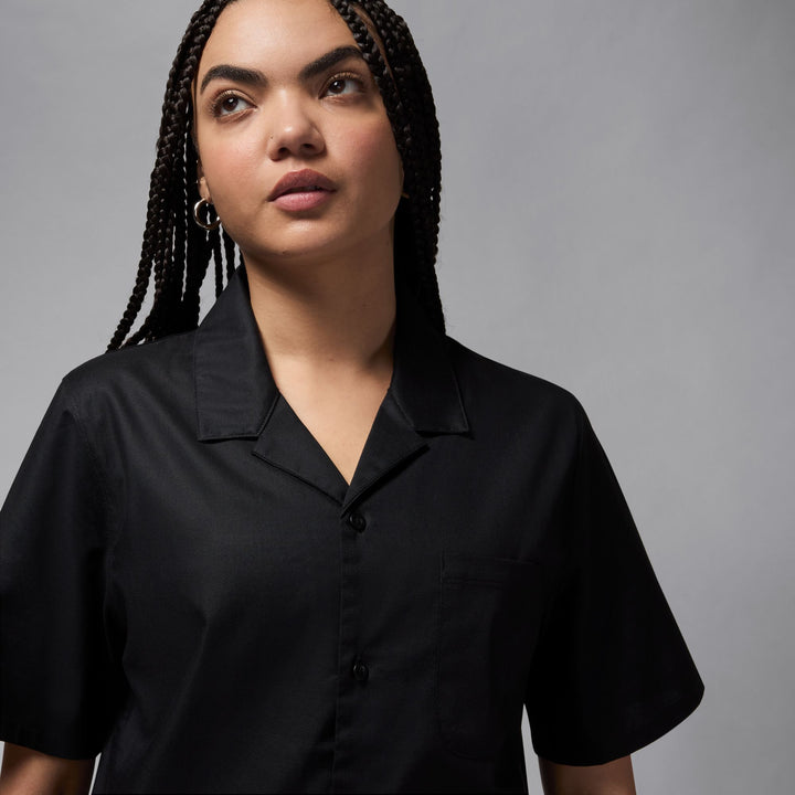 WOMEN JORDAN SHORT SLEEVE TOP HJ0096-010 - BLACK