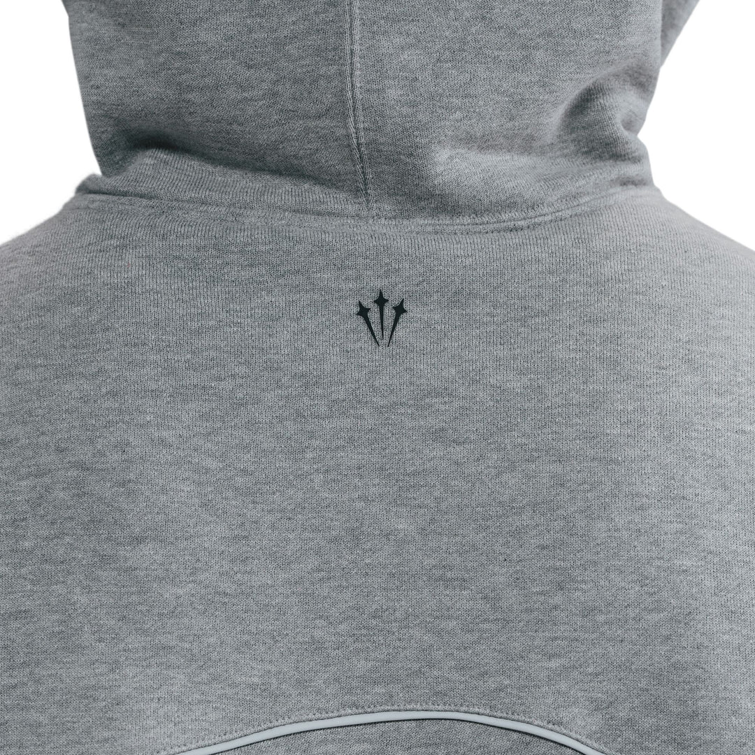 Sweat à capuche Nike NRG Nocta Fleece 2 HM5762-021 - Gris chiné/Argent mat/Noir