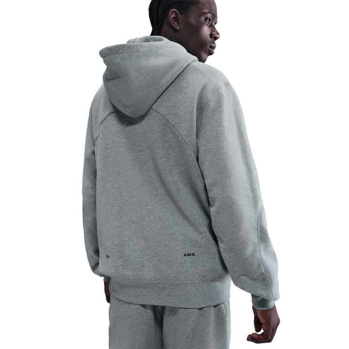 Sweat à capuche Nike NRG Nocta Fleece 2 HM5762-021 - Gris chiné/Argent mat/Noir