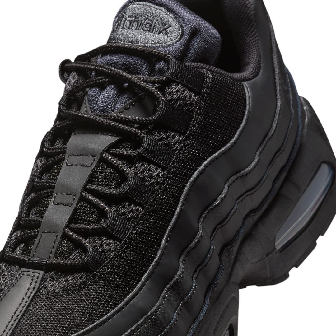 NIKE AIR MAX 95 OG HM8755-001 "OG BIG BUBBLE BLACK" - BLACK/BLACK/ANTHRICATE/BLACK