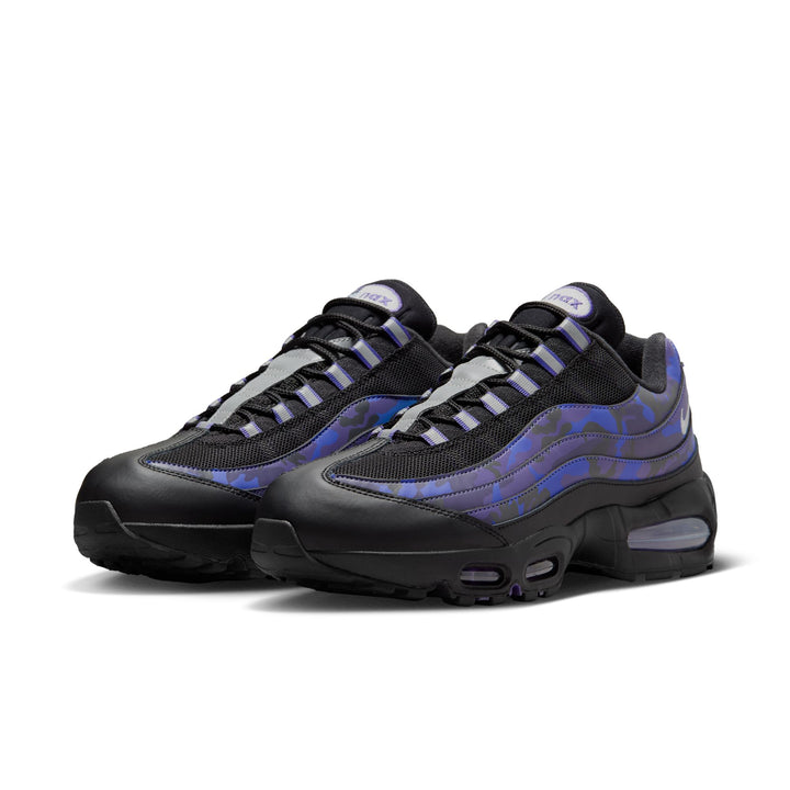 NIKE AIR MAX 95 QS HQ1973-500 "COURT PURPLE" - COURT PURPLE/VAST GREY-BLACK-CAVE PURPLE