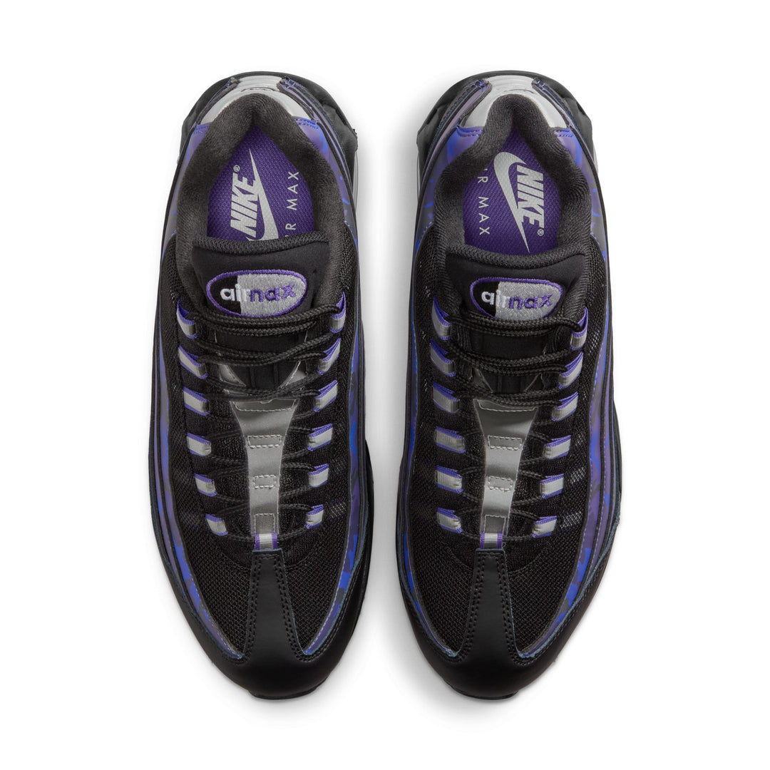 NIKE AIR MAX 95 QS HQ1973-500 "COURT PURPLE" - COURT PURPLE/VAST GREY-BLACK-CAVE PURPLE