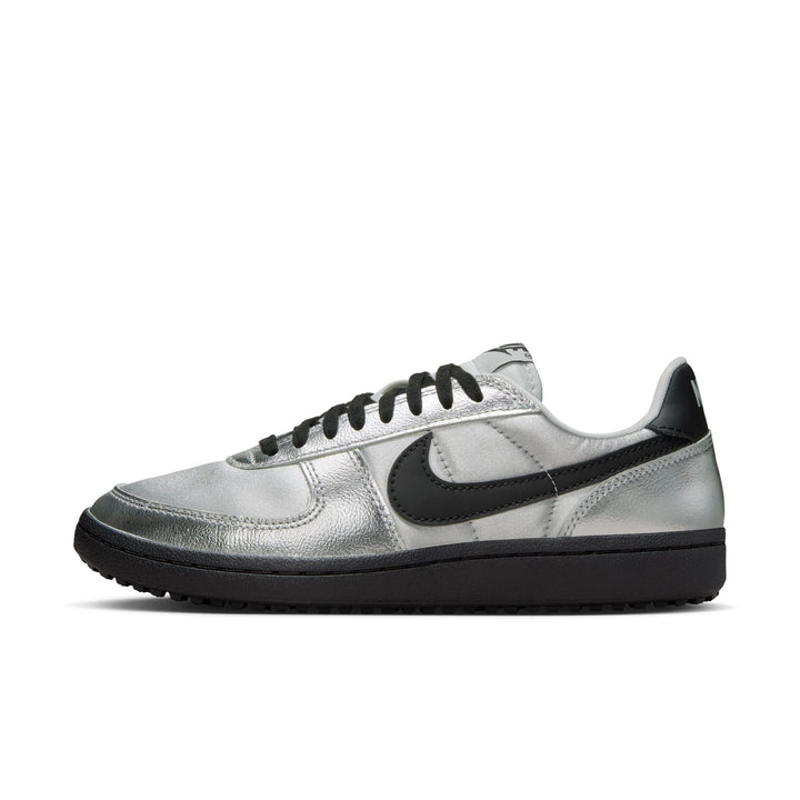 WOMENS NIKE FIELD GENERAL HQ7397-001 "METALLIC SILVER" - METALLIC SILVER/PHOTON DUST/WHITE/BLACK