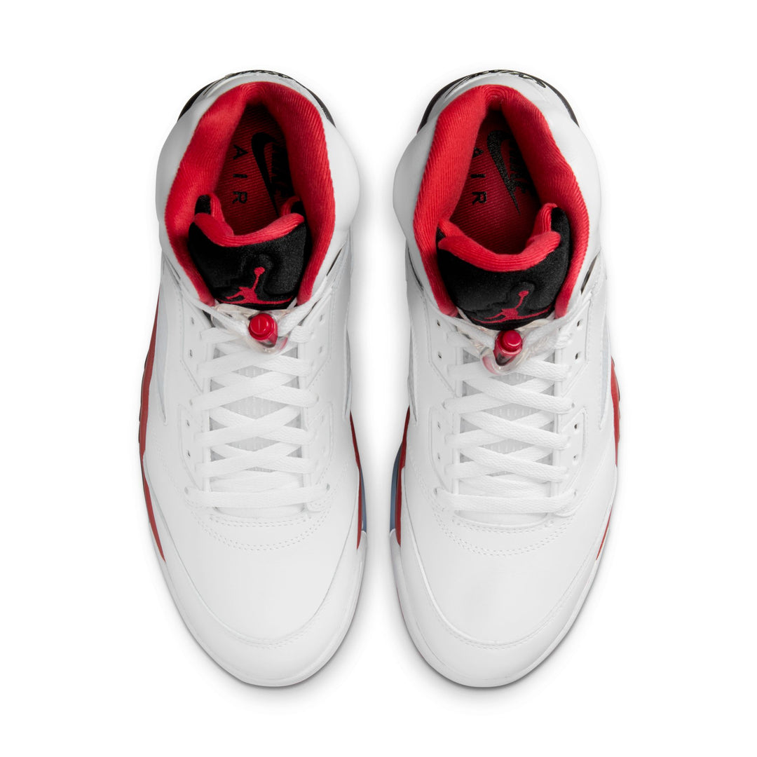 AIR JORDAN 5 RETRO OG "FIRE RED" HQ7978-101 - WHITE/FIRE RED