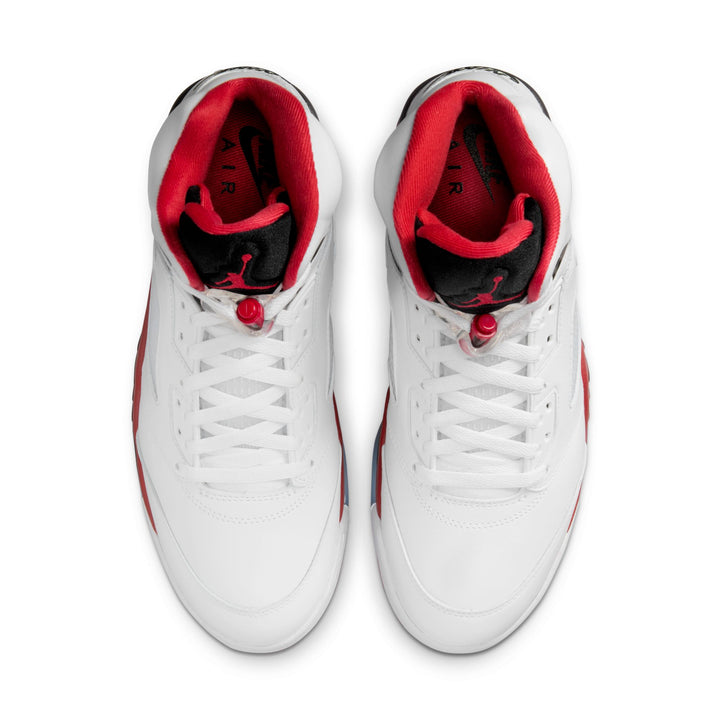 AIR JORDAN 5 RETRO OG "FIRE RED" HQ7978-101 - WHITE/FIRE RED