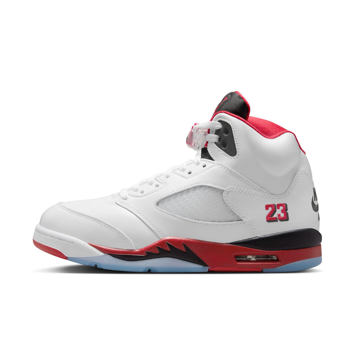 AIR JORDAN 5 RETRO OG "FIRE RED" HQ7978-101 - WHITE/FIRE RED
