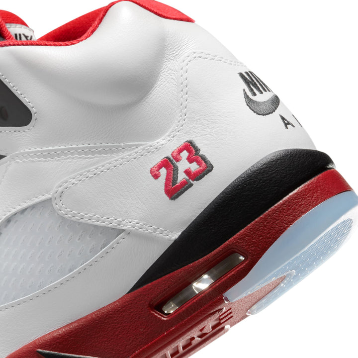 AIR JORDAN 5 RETRO OG "FIRE RED" HQ7978-101 - WHITE/FIRE RED