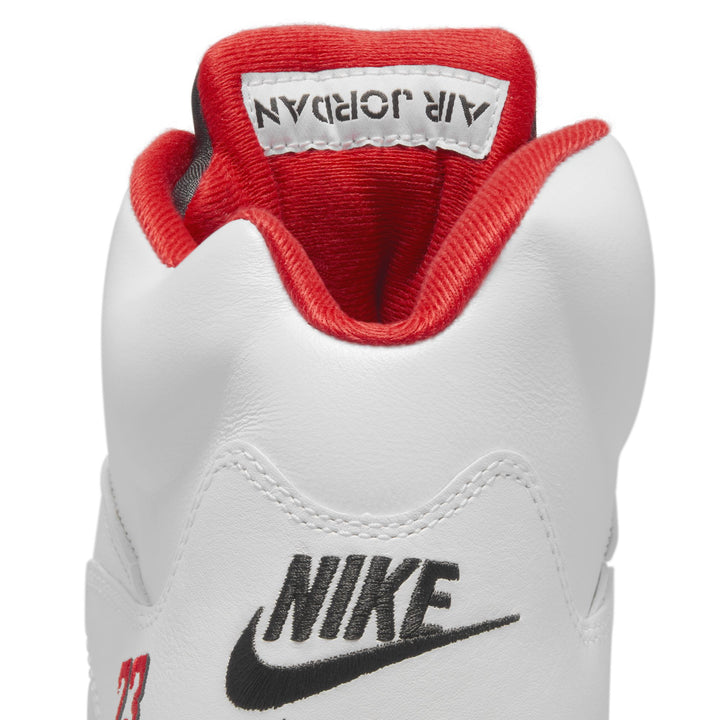 AIR JORDAN 5 RETRO OG "FIRE RED" HQ7978-101 - WHITE/FIRE RED