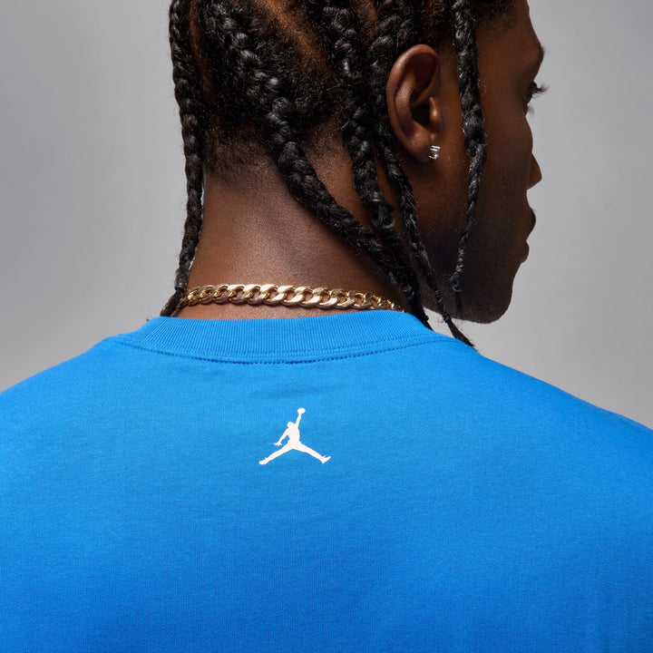 JORDAN COLLEGIATE GRAPHIC TEE HQ8930-459 - SPORT BLUE/SAIL