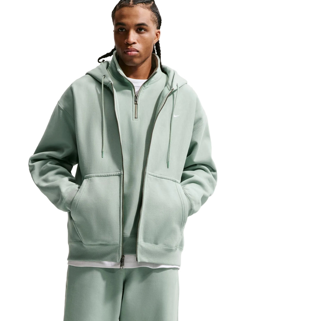 NIKE NL SOLO SWOOSH BB ZIP HOODIE HV1084-006 - STEAM