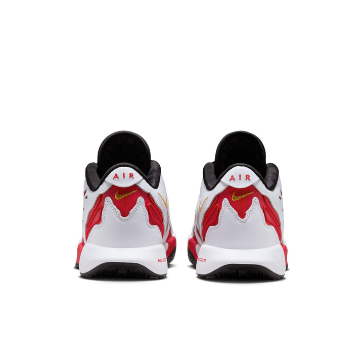 NIKE LEBRON XXI HV1221-100 "PRIME 96" - WHITE/METALLIC GOLD/FIRE RED