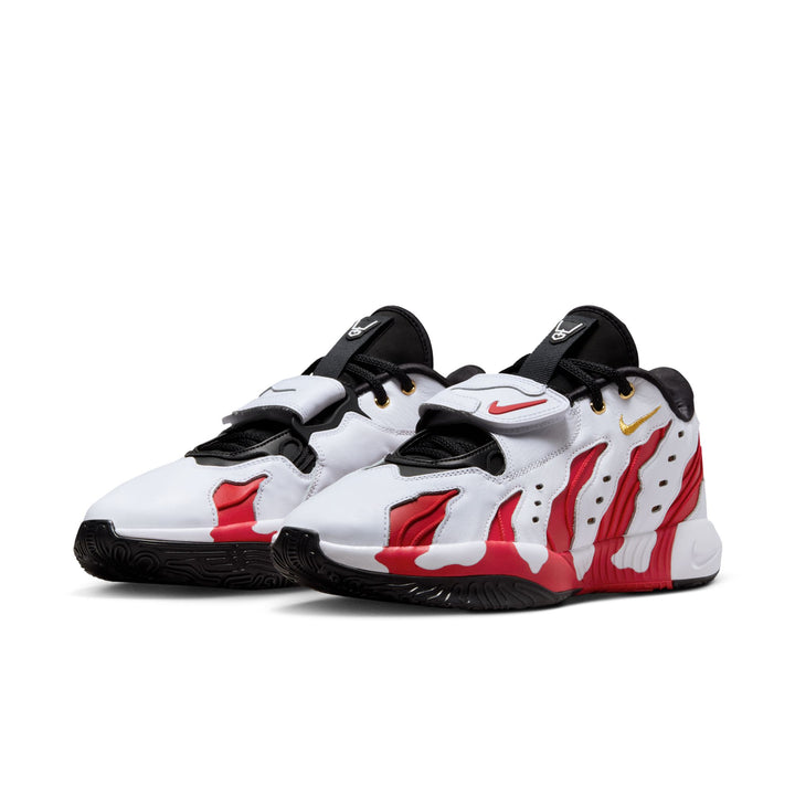 NIKE LEBRON XXI HV1221-100 "PRIME 96" - WHITE/METALLIC GOLD/FIRE RED