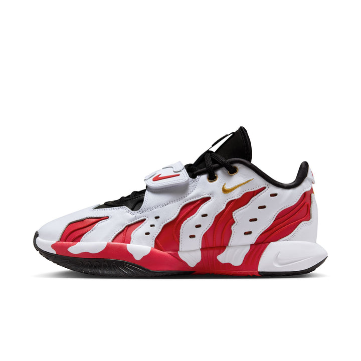 NIKE LEBRON XXI HV1221-100 "PRIME 96" - WHITE/METALLIC GOLD/FIRE RED