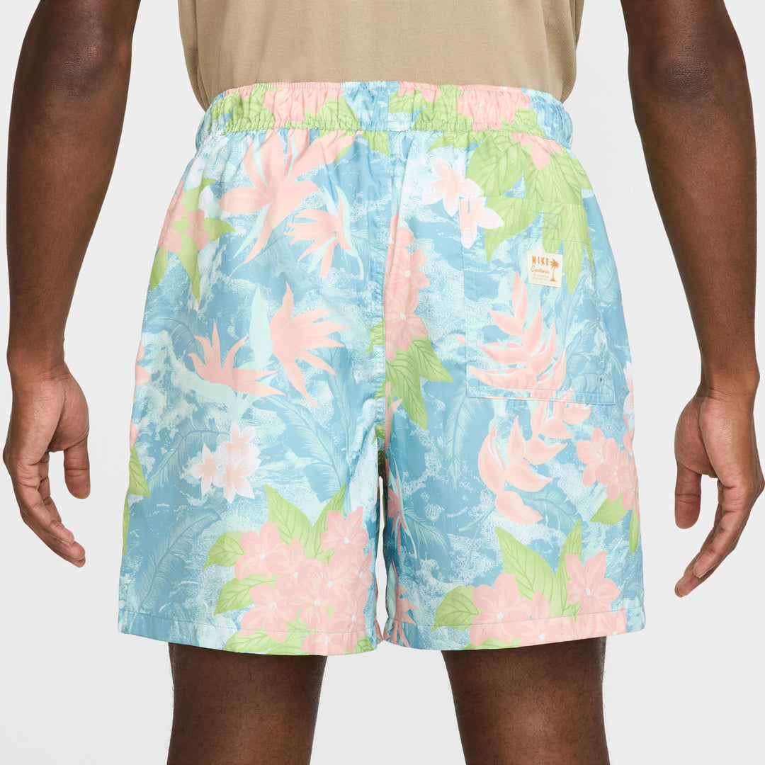 NIKE FLOW SHORT SHORT HV4610-353 "MINT FOAM" - MINT FOAM/DENIM TURQUOISE