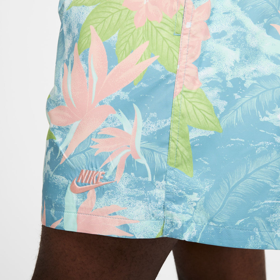 NIKE FLOW SHORT SHORT HV4610-353 "MINT FOAM" - MINT FOAM/DENIM TURQUOISE