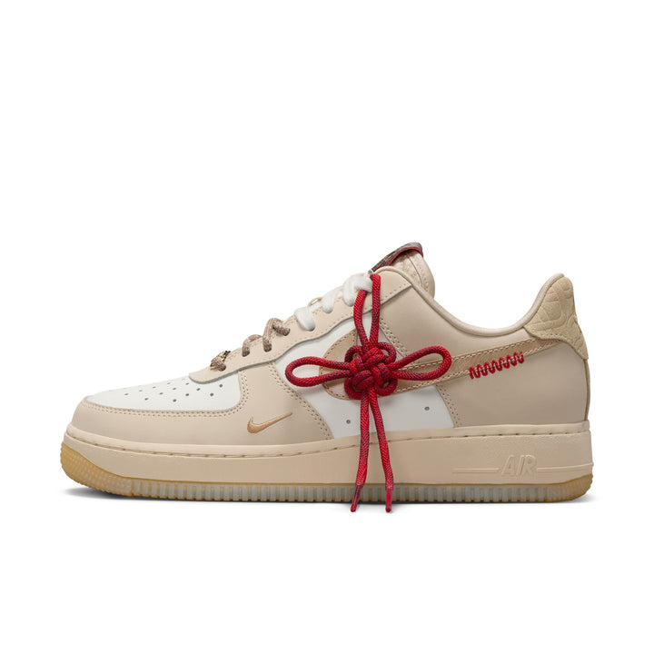 WOMENS NIKE AIR FORCE 1 '07 LX HV5990-172 - SAIL/TEAM GOLD-LT KHAKI-PARACHUTE BEIGE