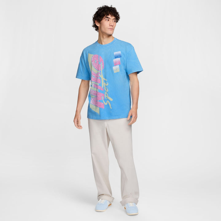 NIKE NSW TEE OC M90 VINTAGE HV9805-412 - UNIVERSITY BLUE