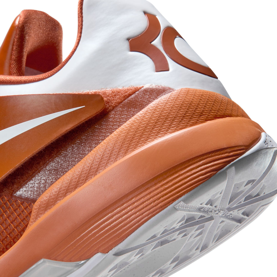 NIKE ZOOM KD IV IB3555-800 "DESERT WHITE" AKA “TEXAS LONGHORNS” - DESERT-WHITE