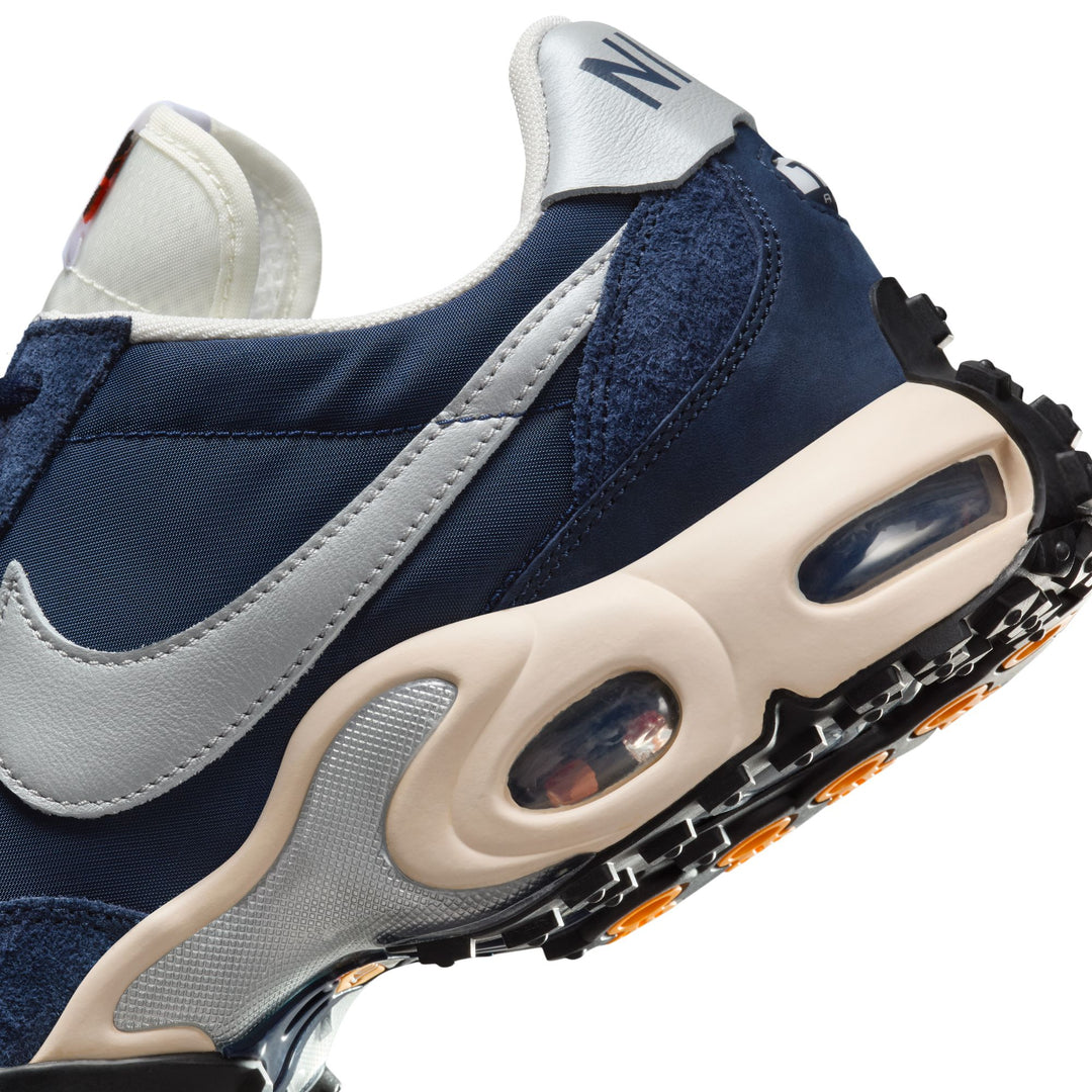 NIKE AIR MAX WAFFLE SP 2 IB3656-400 "NAVY/SILVER" - MIDNIGHT NAVY/METALLIC SILVER-BLACK