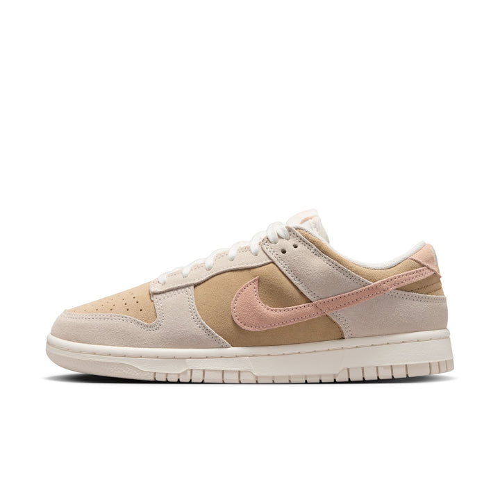 WOMENS NIKE DUNK LOW IB4367-030 "PARACHUTE" - PHANTOM/PARACHUTE BEIGE/SAIL/WASHED CORAL