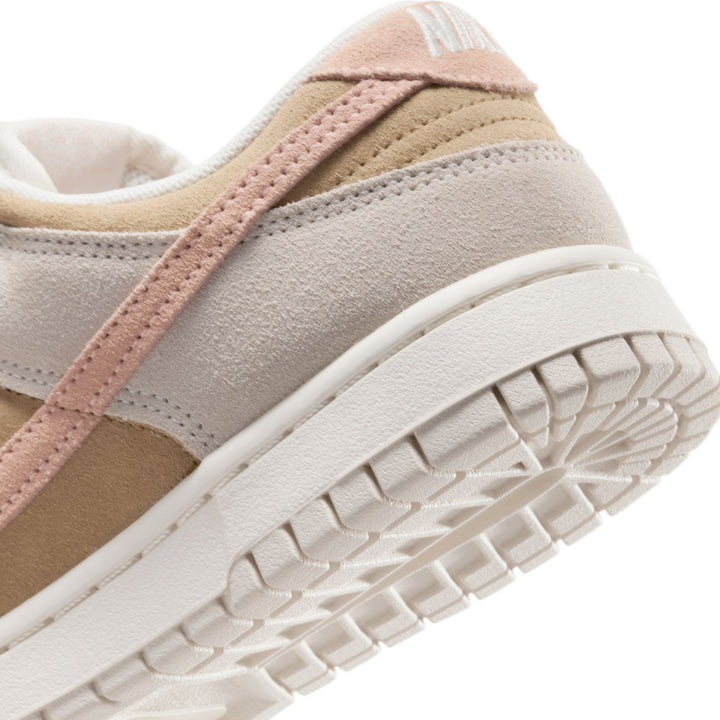 WOMENS NIKE DUNK LOW IB4367-030 "PARACHUTE" - PHANTOM/PARACHUTE BEIGE/SAIL/WASHED CORAL