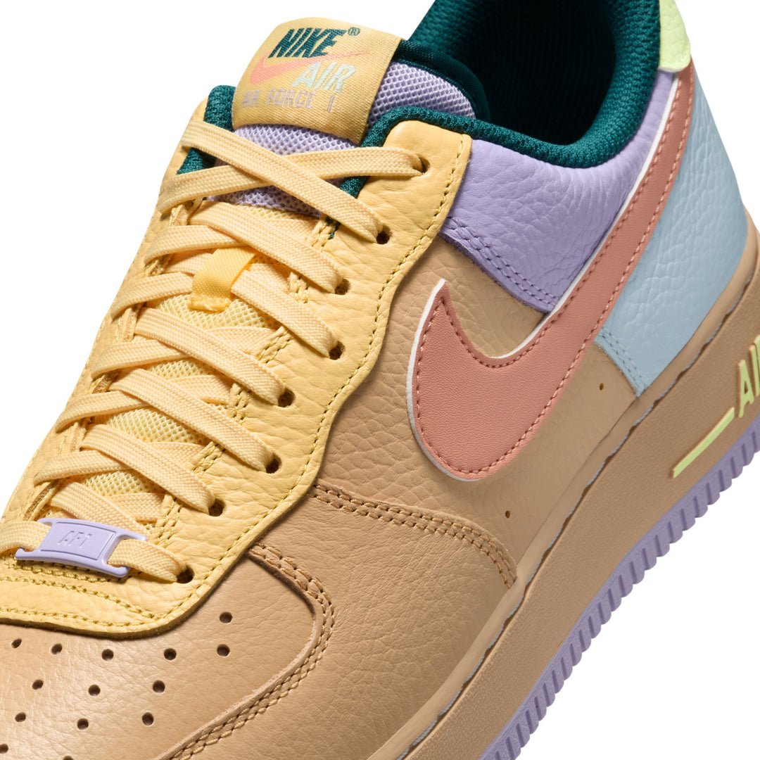 NIKE AIR AIR FORCE 1 '07 IB4493-252 "EASTER" - SESAME/APRICOT