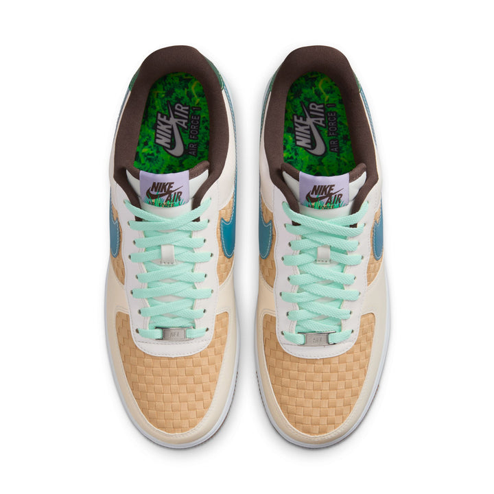 NIKE AIR FORCE RETRO “EASTER BASKET” IB5722-100 - SUMMIT WHITE/GLACIER BLUE