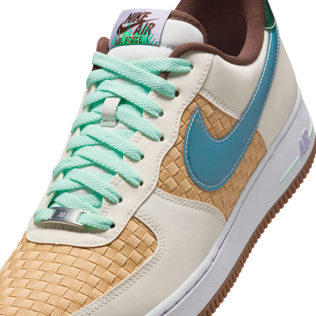 NIKE AIR FORCE RETRO “EASTER BASKET” IB5722-100 - SUMMIT WHITE/GLACIER BLUE