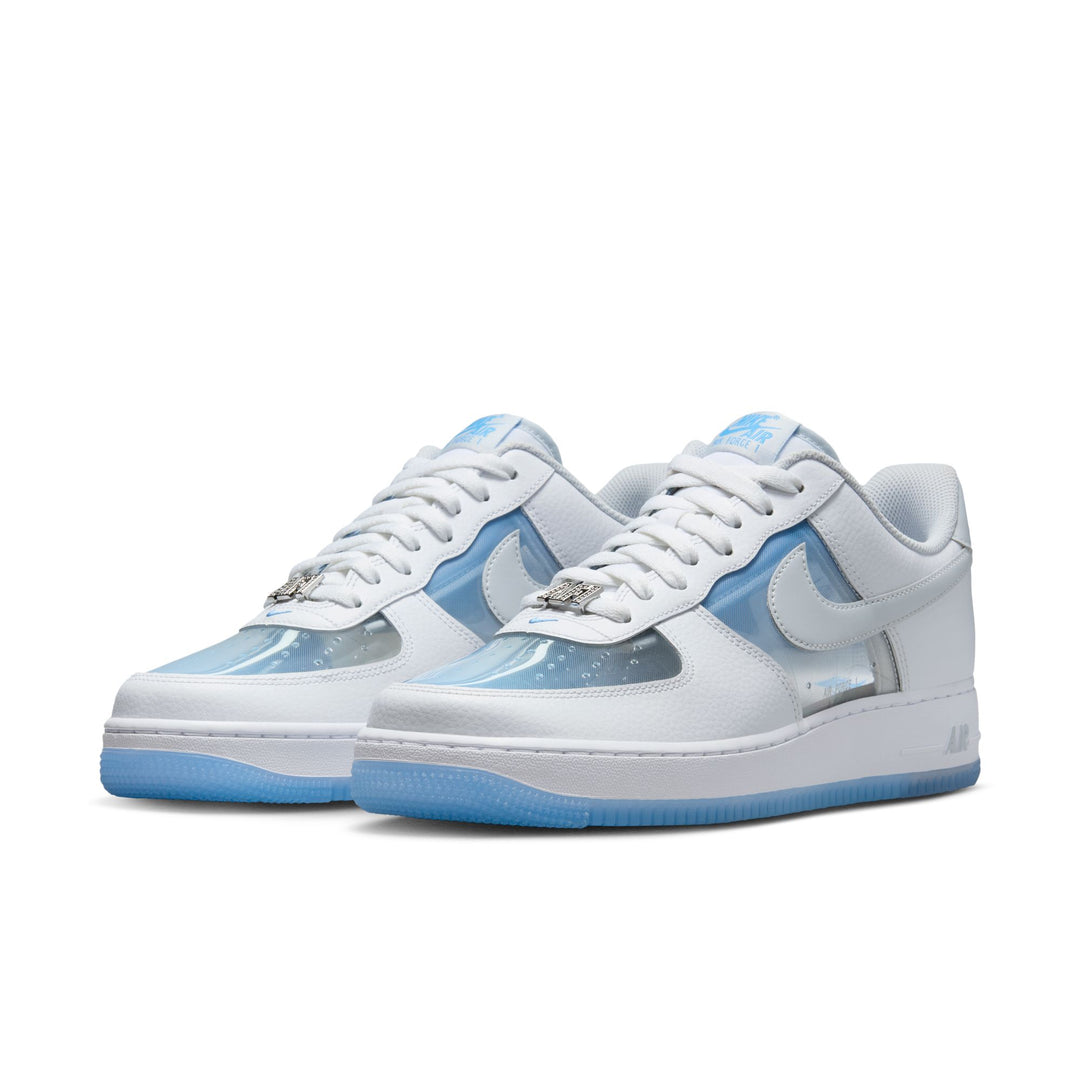 NIKE AIR FORCE 1 RETRO QS "IB5724-100 "INVISIBLE WOMAN 2.0" - WHITE/UNIVERISTY BLUE/PURE PLATINUM