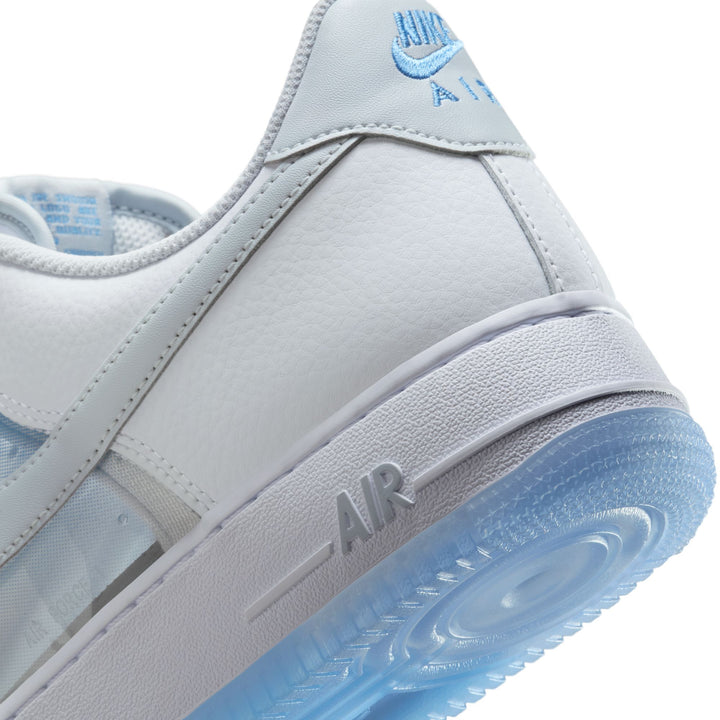 NIKE AIR FORCE 1 RETRO QS "IB5724-100 "INVISIBLE WOMAN 2.0" - WHITE/UNIVERISTY BLUE/PURE PLATINUM