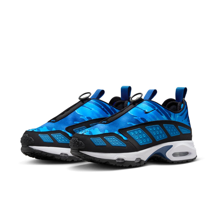 WOMENS NIKE AIR MAX SNDR CAMO IB6863-400 - COURT BLUE/BLACK-ALUMINUM-BLUE TINT