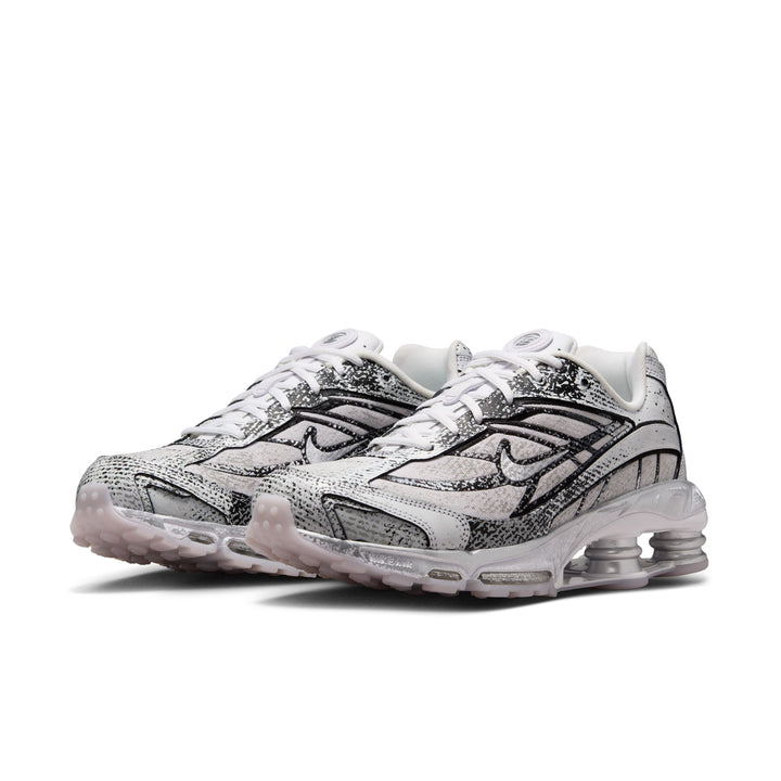 NIKE SHOX RIDE 2 IB8174-100 "METALLIC PLATINUM" - WHITE/METALLIC PLATINUM/BLACK/FLAT GOLD