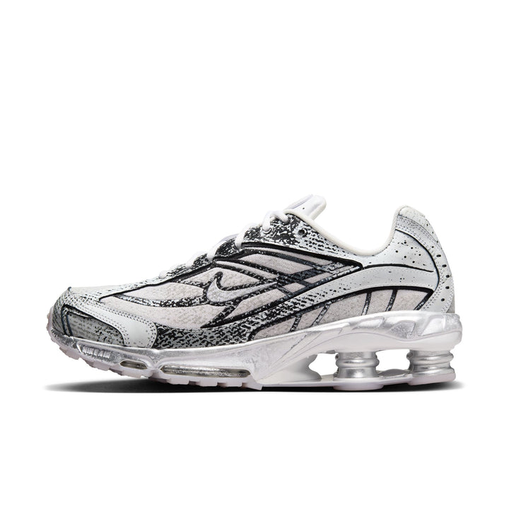 NIKE SHOX RIDE 2 IB8174-100 "METALLIC PLATINUM" - WHITE/METALLIC PLATINUM/BLACK/FLAT GOLD