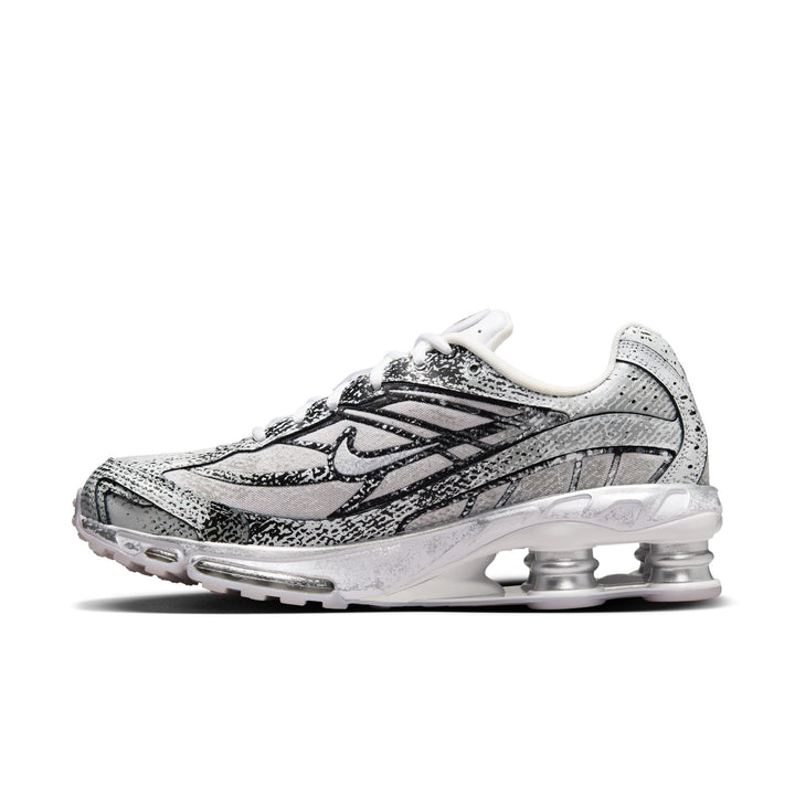 NIKE SHOX RIDE 2 IB8174-100 "METALLIC PLATINUM" - WHITE/METALLIC PLATINUM/BLACK/FLAT GOLD