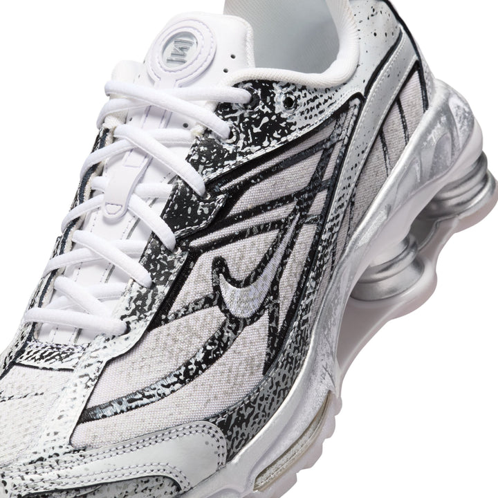 NIKE SHOX RIDE 2 IB8174-100 "METALLIC PLATINUM" - WHITE/METALLIC PLATINUM/BLACK/FLAT GOLD