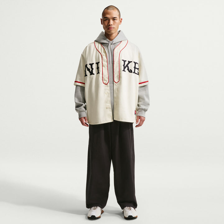 NIKE NL SS VINTAGE SPORT TOP IF2229-113 - COCONUT MILK