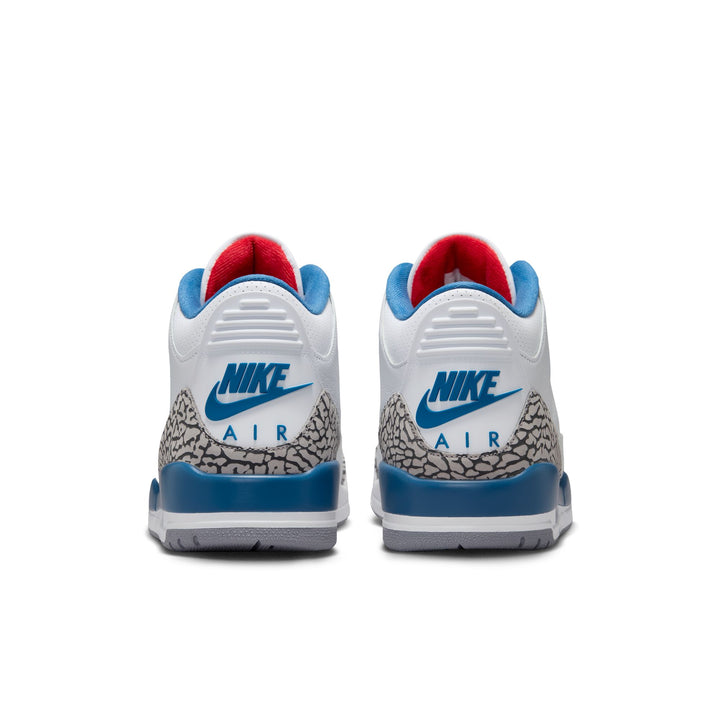 AIR JORDAN 3 RETRO OG IF4396-104 "TRUE BLUE" - WHITE/FIRE RED/TRUE BLUE