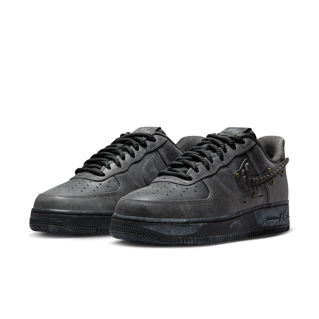 NIKE AIR FORCE 1 '07 LV8 IH4965-254 "METALWORK" - MEDIUM ASH/ANTHRACITE/BLACK