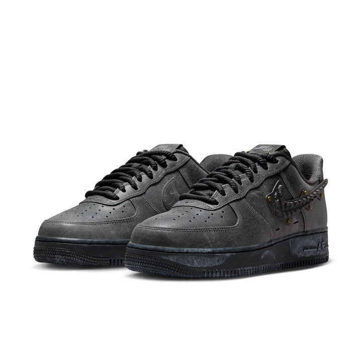 NIKE AIR FORCE 1 '07 LV8 IH4965-254 "METALWORK" - MEDIUM ASH/ANTHRACITE/BLACK